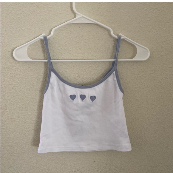 Brandy Melville Skylar hearts tank top - Picture 5 of 5